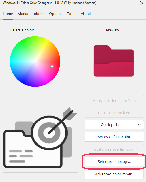 Introducing the open folder icon style and inset icon! Folder Color